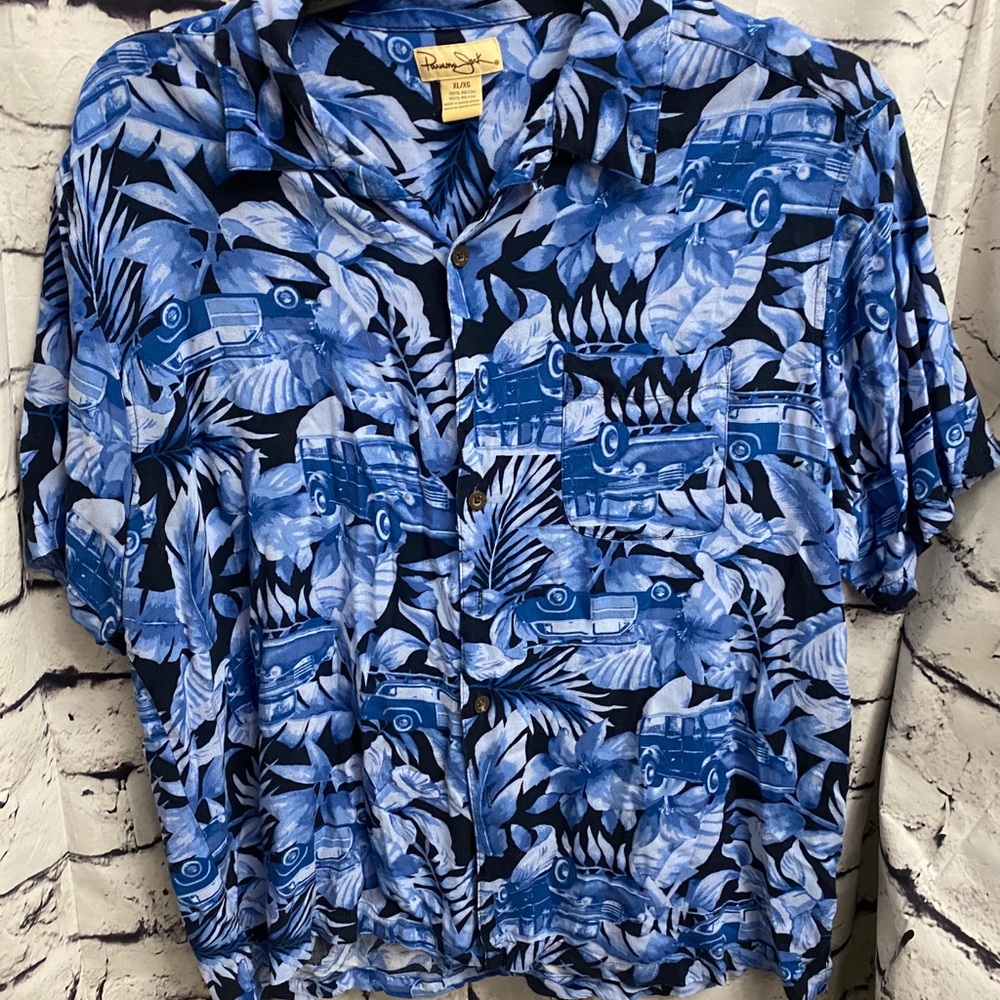 Panama‎ Jack Vintage Cars Hawaiian Shirt xl